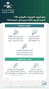 الصحة السعودية تقرر إلغاء 3 شروط للقادمين من الخارج 2022