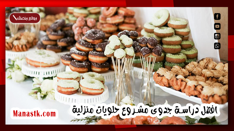 دراسة جدوى مشروع حلويات منزلية