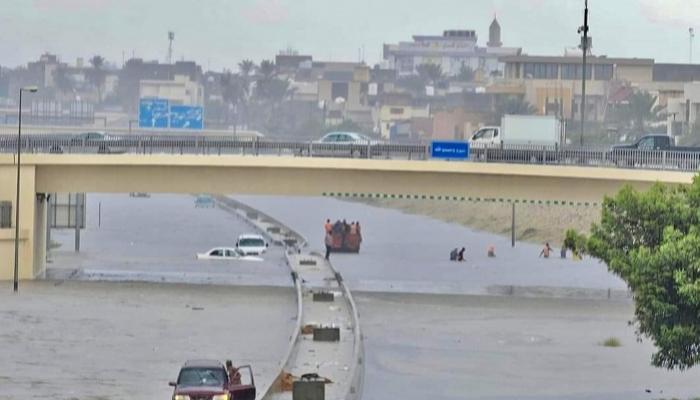 دانيال في ليبيا تغير المناخ والصراع والبنية شفرة الكارثة