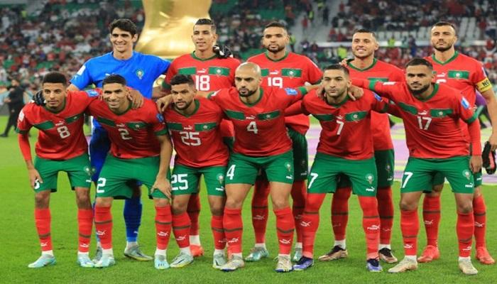 وتضامن الزلزل يتصدر مشاهد مباراة المغرب وبوركينا فاسو فيديو