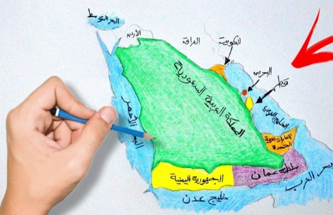 خريطة المملكة العربية السعودية للاطفال دقة عالية للتحميل والطباعة