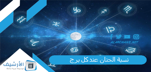 الحنان عند كل برج 2023 ما هو اكثر برج