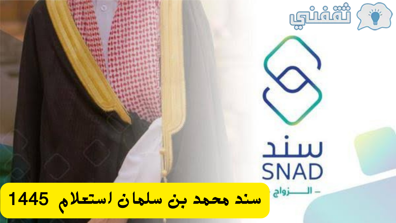 محمد بن سلمان استعلام عبر البوابة الرسمية Sandorgsa شروط