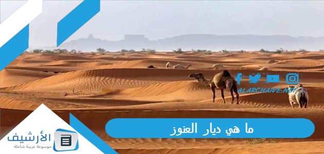 هي ديار العنوز؟ ديرة العنوز