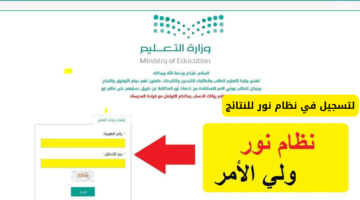 عن نتائج الاختبارات النهائية لنظام نور وخطوات استخراج نتائج