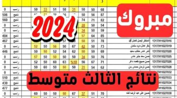 العراقية تكشف عن رابط نتائج الصف الثالث متوسط في