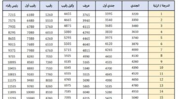 السعودية تعلن تحديث سلم رواتب الضباط 1445 مع البدلات