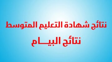 النتيجة موعد ظهور نتائج البيام 2024 ورابط استخراج نتيجة