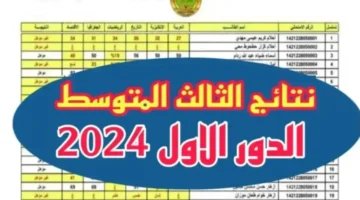 درايف الآن نتائج الثالث متوسط 2024