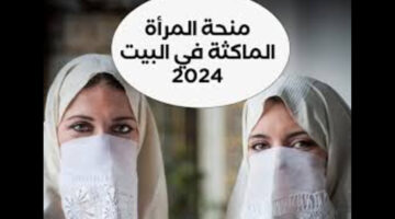 التسجيل فى منحة المرأة الماكثة بالبيت 2024 بالجزائر