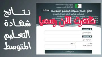 الآن نتائج البيام في الجزائر 2024 Bemonecdz اعرف نتيجتك