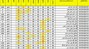 موقع نتائجنا هُنا رابط نتائج الثالث المتوسط الدور الاول