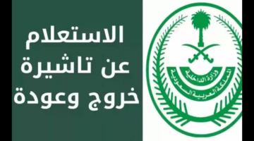 هي خطوات الاستعلام عن صلاحية تأشيرة خروج وعودة برقم