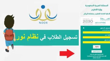 نور تسجيل طالب جديد للعام الدراسي 2024 ـ 2025