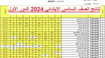 لجميع المحافظات نتيجة شهايد السادس الابتدائي عبر الرابط Epedugoviq