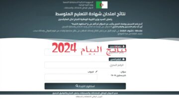 Bem Onec Dz 2024 Resultat رابط استظهار نتائج شهادة