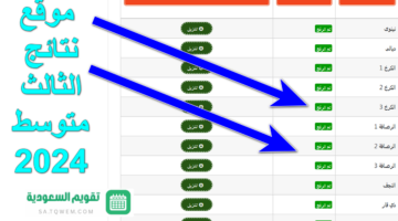حالاً رابط موقع نتائج الثالث متوسط 2024 عموم المحافظات