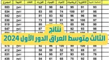 الامتحاني فقط استعلم الآن عن نتيجة الثالث متوسط 2024