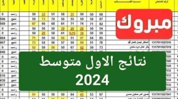 على موقع نتائجنــا Pdf نتائج تربية السليمانية الثالث متوسط