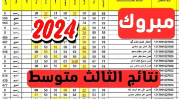 الآن مبروك للناجحين إليكم رابط نتائج الثالث المتوسط العراق