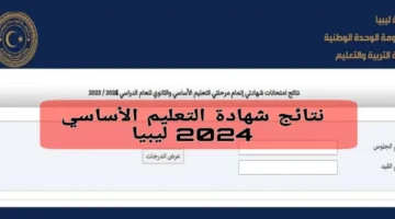 الآن رابط الاستعلام عن نتيجة الشهادة الإعدادية في