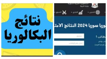 فعال وسريعنتائج امتحان البكالوريا في سوريا لعام 2024 عبر