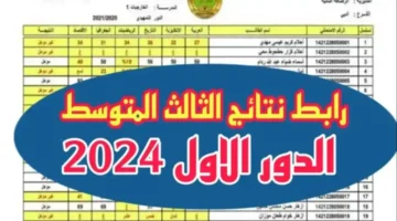 الثالث المتوسط موقع وزارة التربية العراقية نتائج الامتحانات المثنى