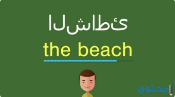 معنى كلمة Beach بالعربي