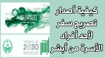 الحصول على تصريح سفر إلكترونيًا 1446